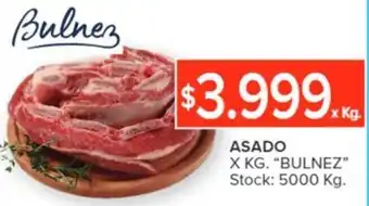 Carrefour BULNEZ ASADO X KG oferta
