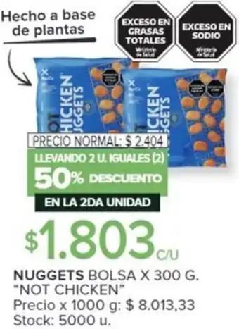 Carrefour NUGGETS BOLSA X 300G oferta
