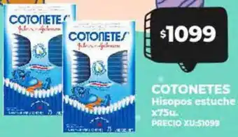 Supermayorista Vital COTONETES Hisopos estuche x 75u oferta
