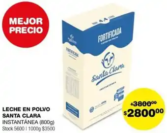 Atomo Conviene LECHE EN POLVO SANTA CLARA INSTANTÁNEA 800g oferta