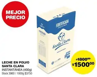 Atomo Conviene LECHE EN POLVO SANTA CLARA INSTANTÁNEA 400g oferta
