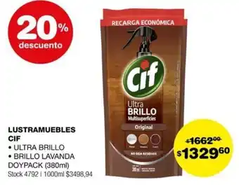 Atomo Conviene LUSTRAMUEBLES CIF 380ml oferta