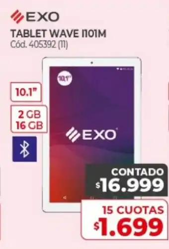 Naldo Lombardi Exo Tablet Wave oferta