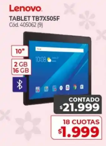 Naldo Lombardi Lenovo Tablet TB7X505F oferta