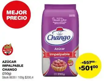 Atomo Conviene AZÚCAR IMPALPABLE CHANGO 250g oferta