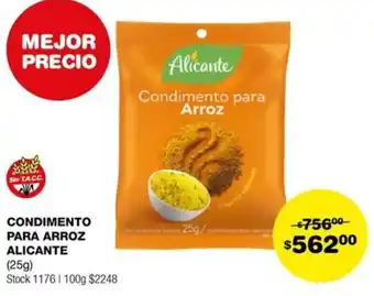 Atomo Conviene CONDIMENTO PARA ARROZ ALICANTE 25g oferta