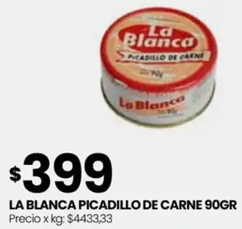 Punto Mayorista LA BLANCA PICADILLO DE CARNE 90GR oferta