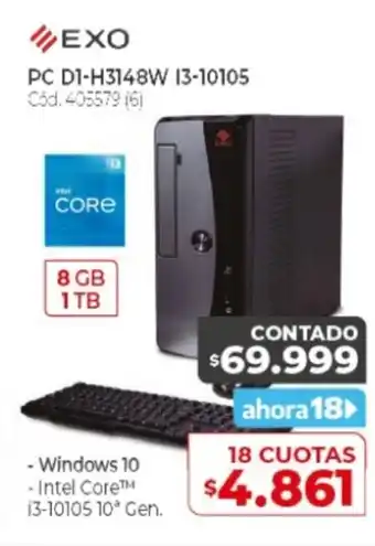 Naldo Lombardi Exo PC D1-H3148W-13-10105 oferta