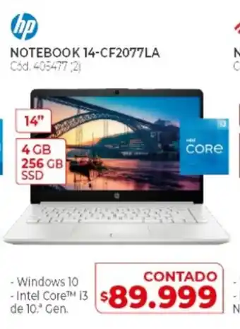 Naldo Lombardi HP Notebook 14-CF2077LA oferta