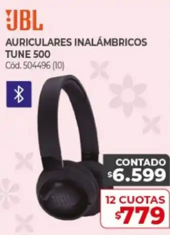 Naldo Lombardi JBL Auriculares Inalámbricos Tune 500 oferta
