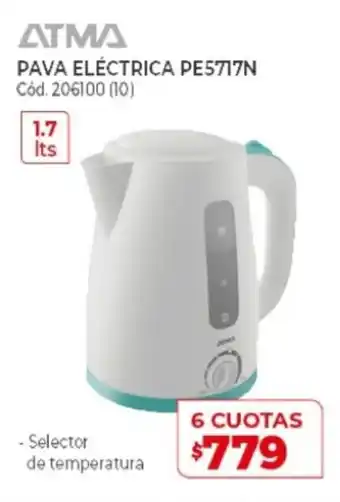Naldo Lombardi Pava Eléctrica PE5717N oferta