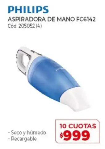 Naldo Lombardi Philips Aspiradora De Mano FC6142 oferta