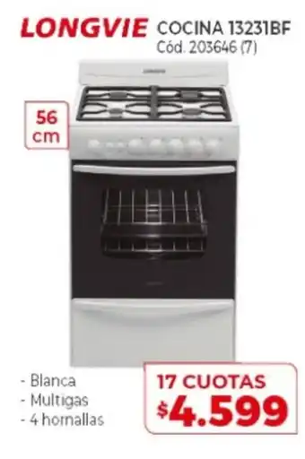 Naldo Lombardi Longvie Cocina 13231BF oferta
