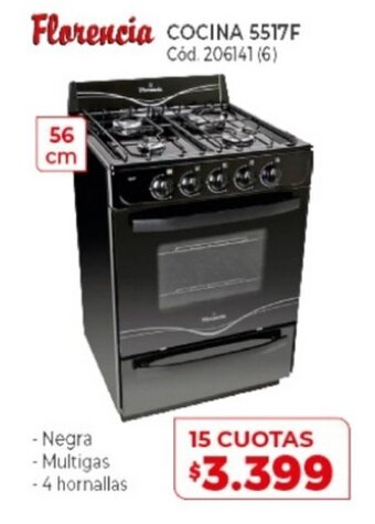 Naldo Lombardi Florencia Cocina 5517F oferta