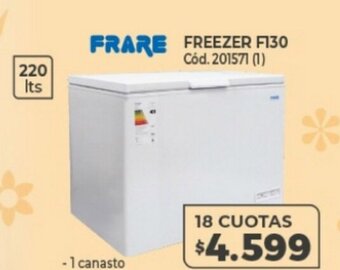 Naldo Lombardi Frare Freezer F130 oferta