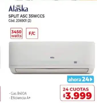 Naldo Lombardi Alaska Split Asc 35WCCS oferta