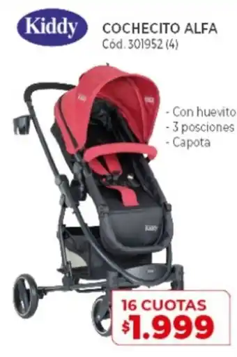 Naldo Lombardi Kiddy Cochecito Alfa oferta