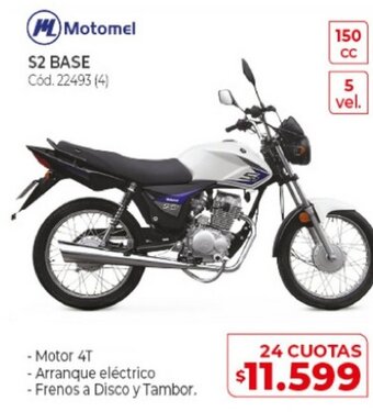 Naldo Lombardi Motomel S2 Base oferta