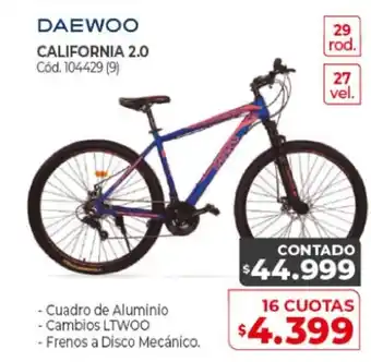Naldo Lombardi Daewoo California 2.0 oferta