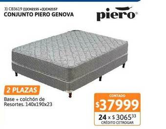 Cetrogar Conjunto Piero Genova oferta