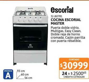 Cetrogar Cocina Escorial Master oferta
