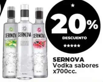 Supermayorista Vital SERNOVA Vodka sabores x 700cc oferta