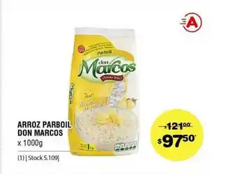 Atomo Conviene Arroz Parboil Don Marcos x 100g oferta