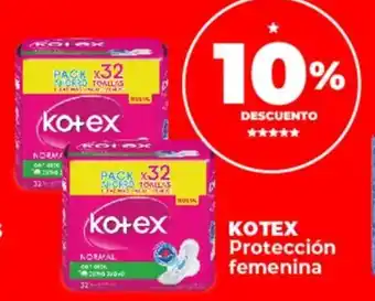 Supermayorista Vital KOTEX Protección femenina oferta