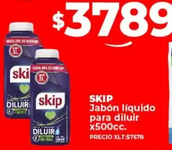 Supermayorista Vital SKIP Jabón líquido para diluir x 500cc oferta