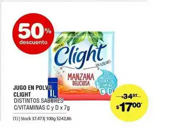 Atomo Conviene Jugo En Polvo Glight Distintos Sabores C Vitaminas C Y D x 7g oferta