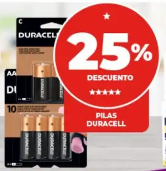 Supermayorista Vital PILAS DURACELL oferta