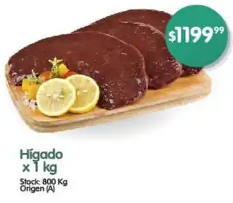 Supermercados Buenos Días Hígado x 1kg oferta