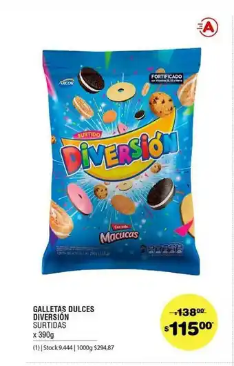 Galletas Dulces Diversión Surtidas x 300g