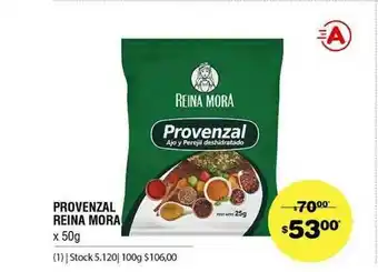 Atomo Conviene Provenzal Reina Mora x 50g oferta
