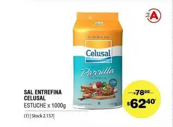 Atomo Conviene Sal Entrefina Celusal Estuche x 1000g oferta