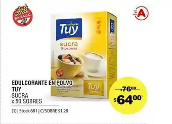 Atomo Conviene Edulcorante En Polvo Tuy oferta