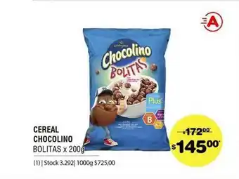 Atomo Conviene Cereal Chocolino x 200g oferta