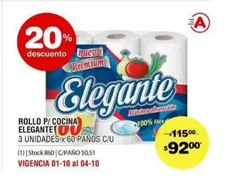 Atomo Conviene Rollo P Cocina Elegante 20% De Descuento oferta