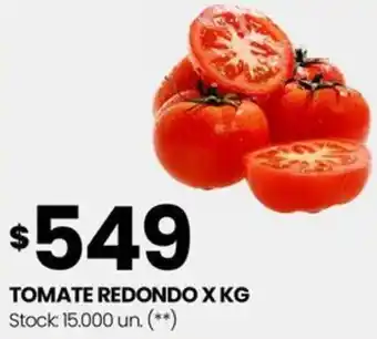 Changomas TOMATE REDONDO X KG oferta