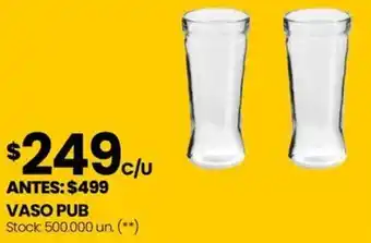 Changomas VASO PUB oferta