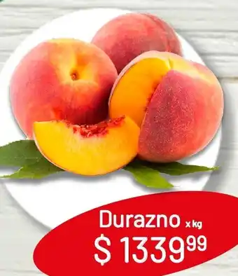 Makro Durazno x kg oferta