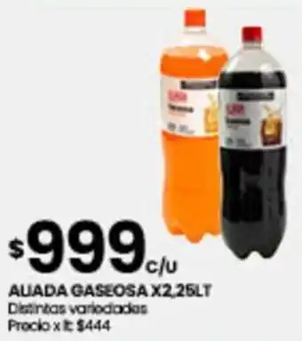Punto Mayorista AUADA GASEOSA X2,25LT oferta