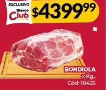 Diarco BONDIOLA x kg oferta