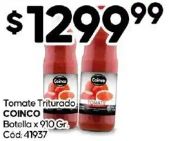 Diarco Tomate Triturado COINCO Botella x 910GR oferta