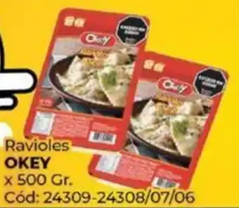 Diarco Ravioles OKEY x 500gr oferta
