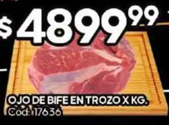 Diarco OJO DE BIFE EN TROZO X KG oferta