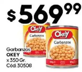 Diarco Garbanzos OKEY x 350gr oferta