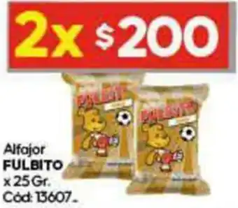 Diarco Alfajor FULBITO x 25gr oferta