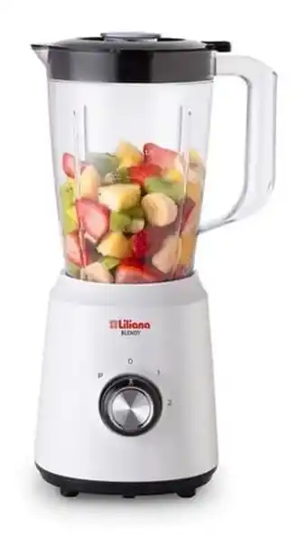 Frávega Licuadora 1,5lts Liliana Blendy Al300 600w Jarra Apto Hielo oferta