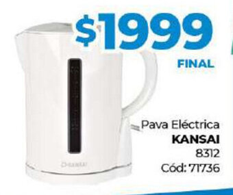Diarco Kansai Pava Eléctrica 8312 oferta
